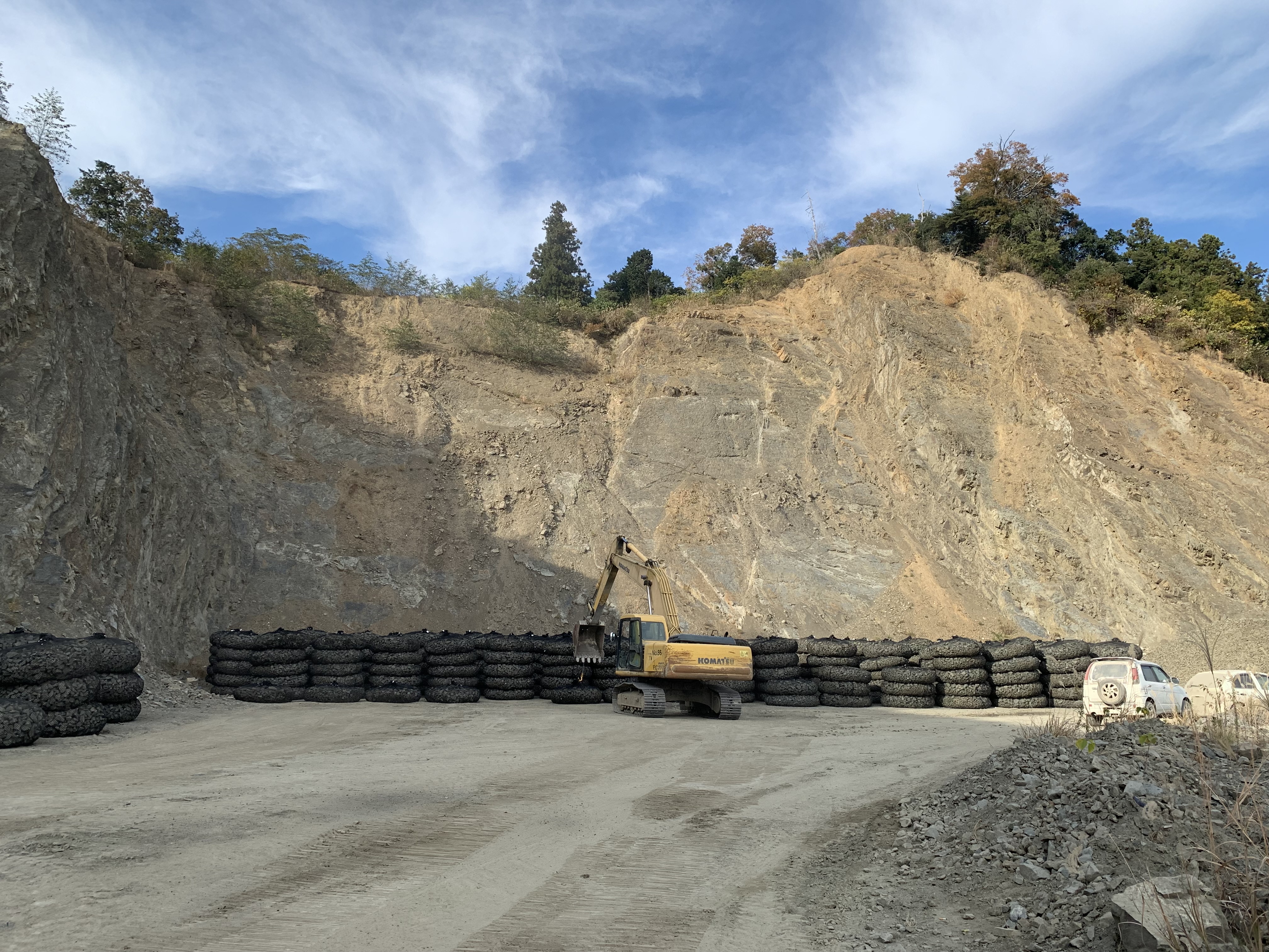 製品ストックヤード